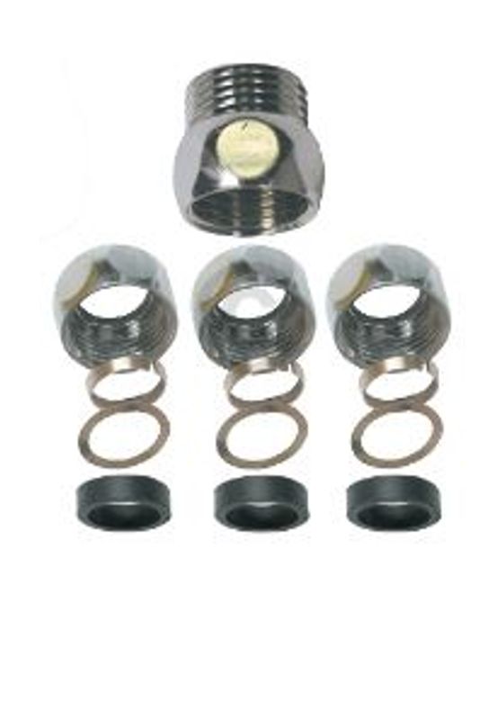 KWC,ROTTENBURG KWC Anschlussverschraubung 14 mm, 3 Qütschverschraubungen,1/2"Verschraubung Bild 1