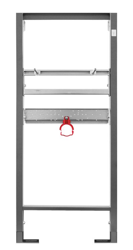 P&M S100 Waschtischelement H1100 mm, ohne Wandhalter und Wandscheiben, 1100 x 500 x 70 mm Bild 1