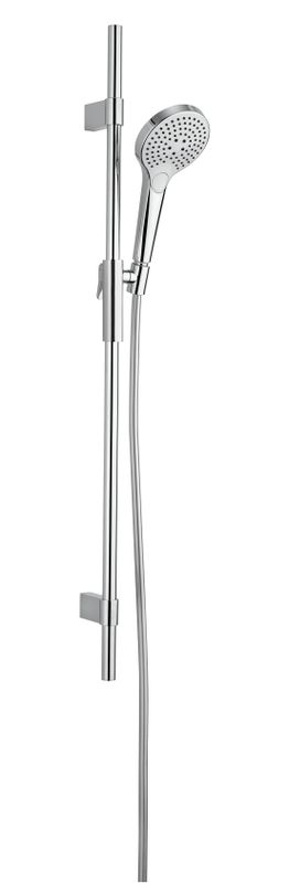 P&M S300 Brausegarnitur 900 mm, Stange kürzbar,3-strahlig, Schlauch 1600 mm, Farbe chrom Bild 1