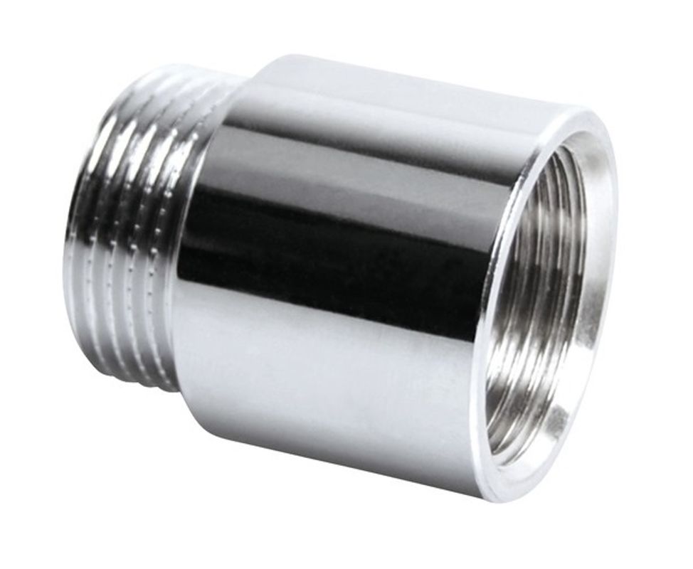 Effebi Hahnverlängerung 1/2" x, 40 mm, Farbe silberfarben Bild 1
