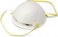 Brinko FFP1 S Grobstaubmaske EN 149 Schutzstufe FFP 1S gegen feste und flüssige Partikel, Farbe weiß Bild 1