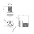 P&M VITA modular S-Anschluss (1x Stück) zu Duschsystem S3DUSE Bild 2