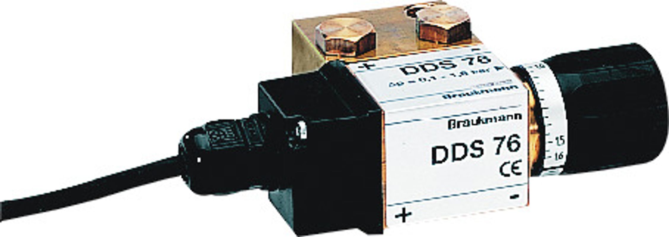 Resideo Differenzdruckschalter DDS76, für 1 1/2" - 2", 67 x 44 x 169 mm Bild 1
