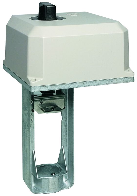 Resideo Stellantrieb ML6420, 20 mm Hub 600N, 24VAC, 3-Pkt, 60s, mit Handv, 242 x 135 x 161 mm Bild 1