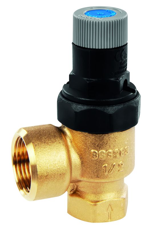Resideo Membran-Sicherheitsventil SM152 Messing AC, 1", 123 mm, Material Messing Bild 1