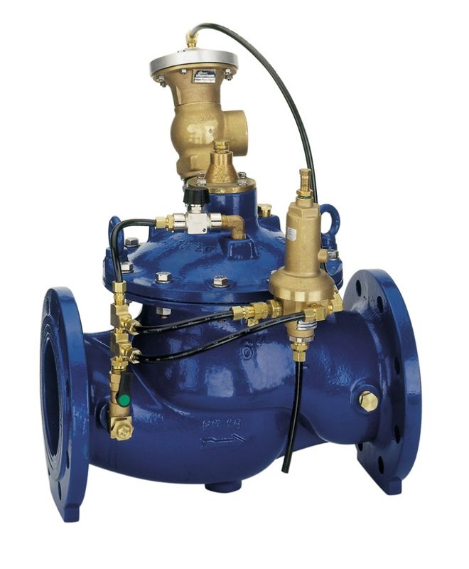 Resideo Sicherheitsventil SV300 GGG plvb blau A, 270 mm, Farbe blau Bild 1