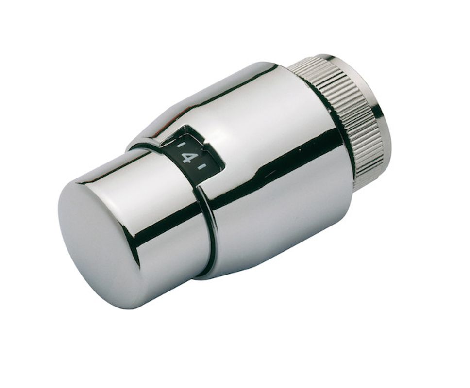 Resideo Thermostatregler T4xxx chrom, 6-26 Grad C, M, 30 x 1,5 mm, Farbe chrom Bild 1