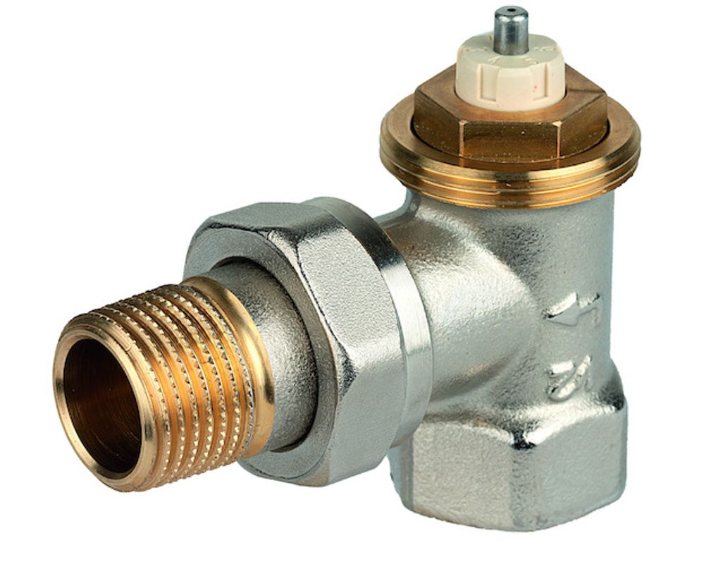 Resideo Thermostatventilkörper SX, Eck, 1/2'', 20 mm Bild 1