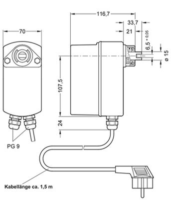Resideo Rückspülautomatik, für 1/2" - 2" 230 V Bild 2