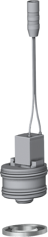 Aquarotter Magnetventilkartusche, bistabil, 6 VDC, DN 7 Bild 1