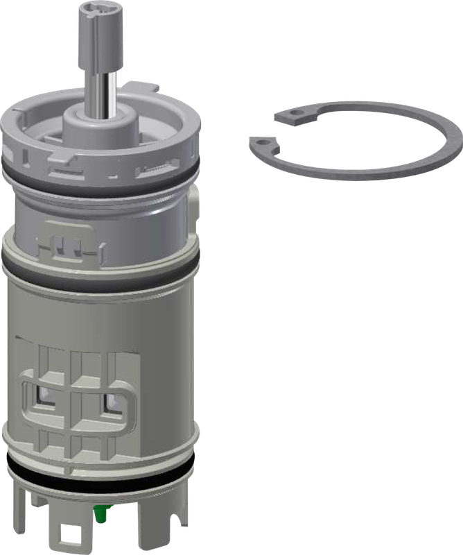 Aquarotter FRAMIC Kartusche, F5, hydraulisch Selbstschluss-Standv / Thermostatbatterie Bild 1