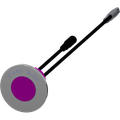 Aquarotter Tastsensor F5, ID12 / 00001, mit Rosettenring Bild 1