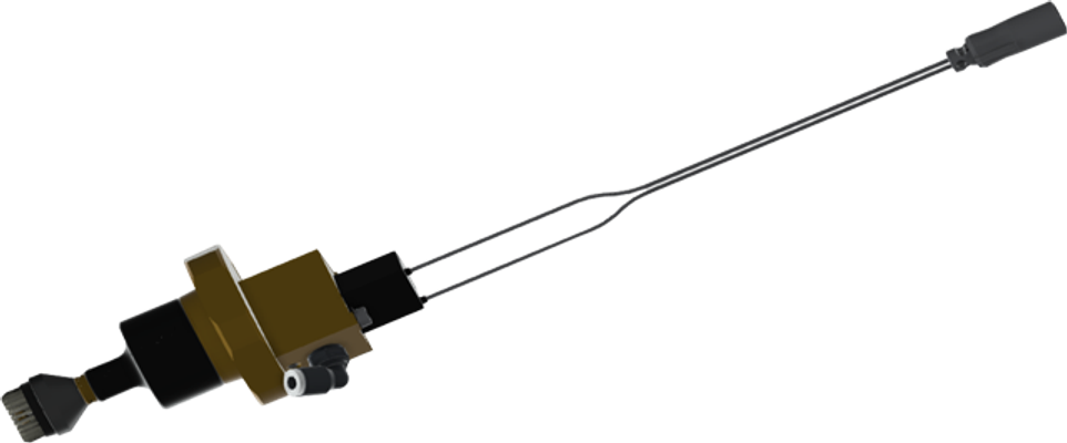 Aquarotter Oberteil für WC-Druckspüler, AGR1, mit Magnetaufs.u.Anschlussadp,24 VDC Bild 2