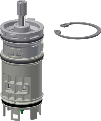 Aquarotter FRAMIC Kartusche, F5, hydraulisch Selbstschluss-Standv / Thermostatbatterie Bild 2