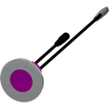 Aquarotter Tastsensor F5, ID12 / 00001, mit Rosettenring Bild 2
