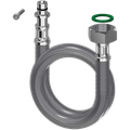 Aquarotter Schlauch, F5, Länge 1200 mm, Steckfitting 11 mm x 3/4", DN 10 Bild 2