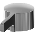 Aquarotter F5 Hebelkappe zum F5L-Mix- Einhebelmischer, Hebellaenge 50 mm, Farbe bunt Bild 3