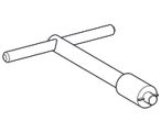Aquarotter Ventilsitzschlüssel, DN 15 Bild 3