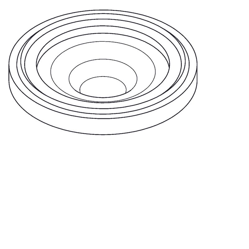 Aquarotter Franke Siebdichtung, VPE 10 St, 24 x 17 x 2,5 mm Bild 1