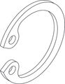 Aquarotter Sicherungsring 10 Stück Bild 1