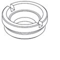 Aquarotter Ventilsitz, mit O-Ring, DN 15 Bild 5