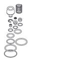 Aquarotter Ersatzteilset, Gummiteile, Feder, Sicherungsring Bild 3