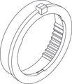 Aquarotter Temperaturanschlagring AQUAMIX Bild 1