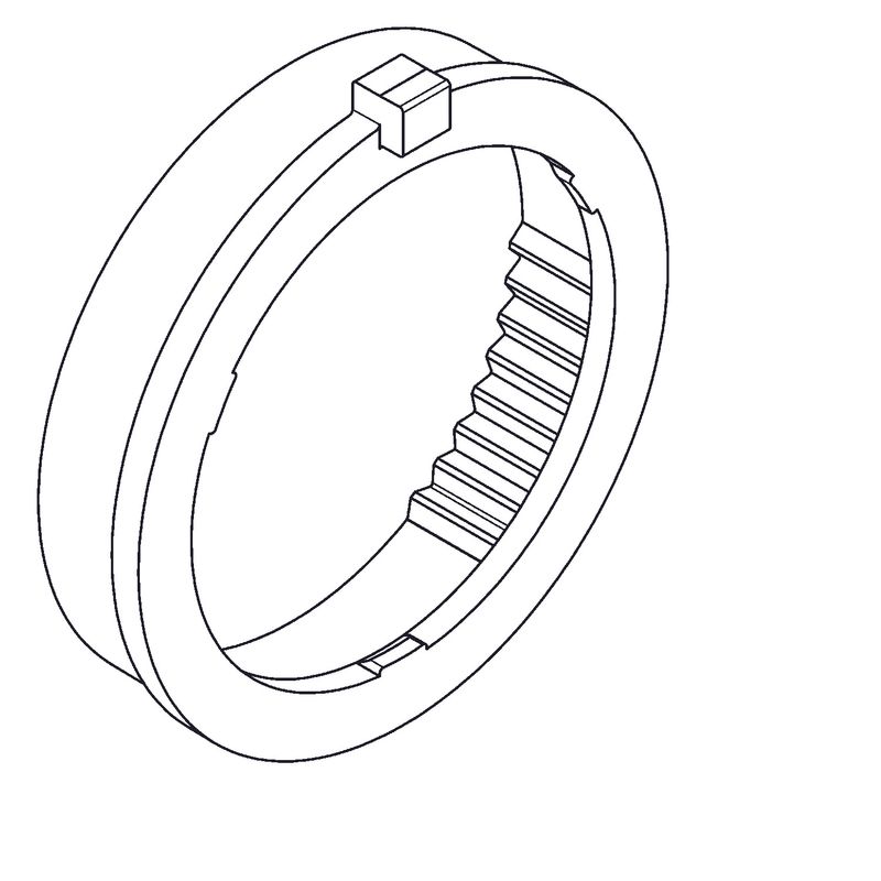 Aquarotter Temperaturanschlagring AQUAMIX Bild 1