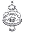 Aquarotter Ersatzteilset Aquajet-Slimline: Strahlbildner, O-Ringe, Sicherungsring, Schraube und Gewindestift Bild 3