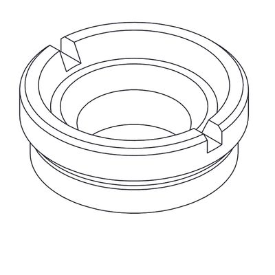 Aquarotter Ventilsitz, mit O-Ring, DN 20 Bild 5