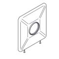 Aquarotter Edelstahlabdeckplatte, AQUAMIX, 205 x 225 mm Bild 5