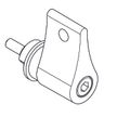 Aquarotter Mischerhebel, PROTRONIC-S, mit Temperaturanschlag und Schraube Bild 5
