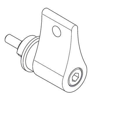 Aquarotter Mischerhebel, PROTRONIC-S, mit Temperaturanschlag und Schraube Bild 5