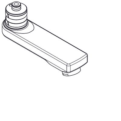 Aquarotter Schwenkauslauf, arretierbar, Ausladung 100 mm, Laminarstrahlregler 6.0 l/min Bild 5