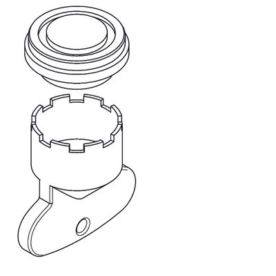 Aquarotter Luftsprudler F5, diebst.ges, M24 x 1, Bauform SLIM,5 l/min.mit Montagesch. Bild 5