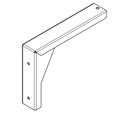 Aquarotter Konsole PLANOX, Wandmontage, 45 x 180 x 240 mm, Farbe silberfarben Bild 5