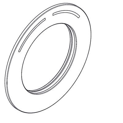 Aquarotter Rosette F5, mit Farbmarkierung und O-Ring Bild 5