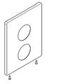 Aquarotter Edelstahlabdeckplatte, F5, 190 x 245 mm Bild 5