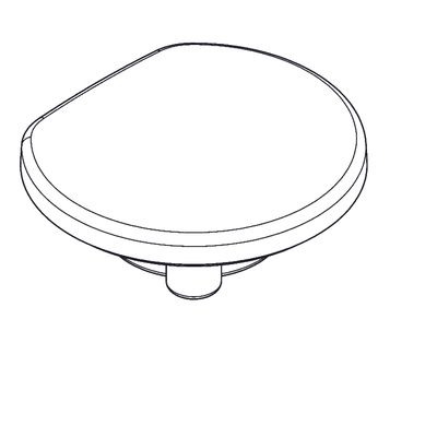 Aquarotter Stopfen F5, D.6, Farbe silberfarben Bild 5