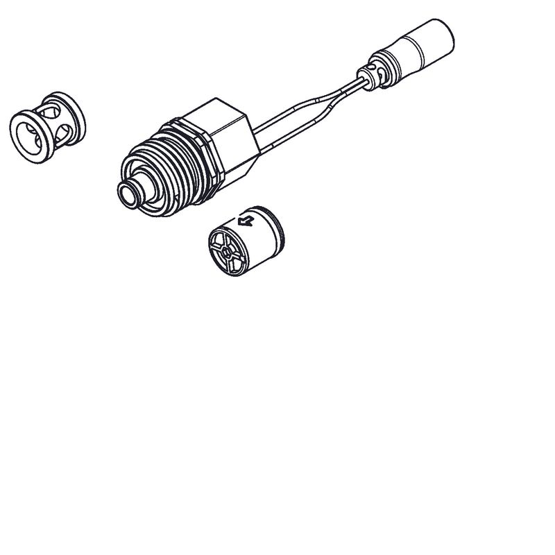 Aquarotter Set Thermische Desinfektion F5, Duschpaneel, mit Thermostat, 24 VDC Bild 1