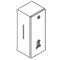 Aquarotter Seifen- und Desinfektionsspender RODAN berührungslos, 800ml, Edelstahl, 295 x 120 x 115 mm, Farbe silber Bild 5