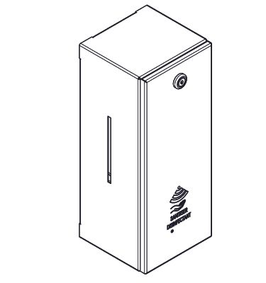 Aquarotter Seifen- und Desinfektionsspender RODAN berührungslos, 800ml, Edelstahl, 295 x 120 mm, Farbe silber Bild 5