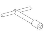 Aquarotter Ventilsitzschlüssel, DN 15 Bild 4