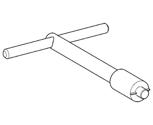 Aquarotter Ventilsitzschlüssel, DN 15 Bild 4
