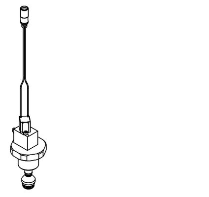 Aquarotter Oberteil für WC-Druckspüler, AGR1, mit Magnetaufs.u.Anschlussadp,24 VDC Bild 6