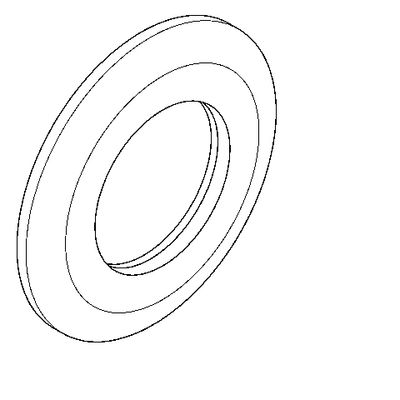 Aquarotter Schubrosette, mit O-Ring, 93 x 50 mm Bild 6