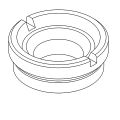 Aquarotter Ventilsitz, mit O-Ring, DN 20 Bild 6