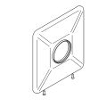 Aquarotter Edelstahlabdeckplatte, AQUAMIX, 205 x 225 mm Bild 6