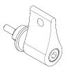 Aquarotter Mischerhebel, PROTRONIC-S, mit Temperaturanschlag und Schraube Bild 6