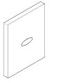 Aquarotter Abdeckplatte FLUSH-S, mit Sensorfenster, 120 x 150 x 15 mm Bild 6